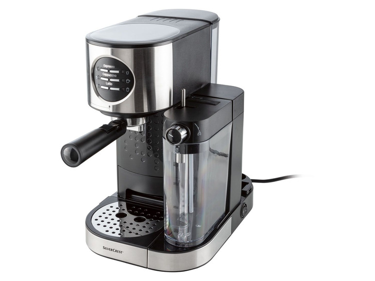 Zobrazit na celou obrazovku SILVERCREST® Espresso kávovar s napěňovačem mléka SEMM 1470 A2 - Obrázek 1