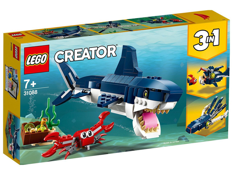  Zobrazit na celou obrazovku LEGO® Creator 31088 Tvorové z hlubin moří - Obrázek 1