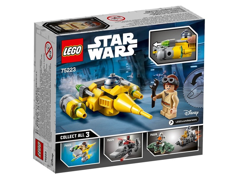  Zobrazit na celou obrazovku LEGO® Star Wars 75223 Mikrostíhačka Starfighter™ Naboo - Obrázek 2