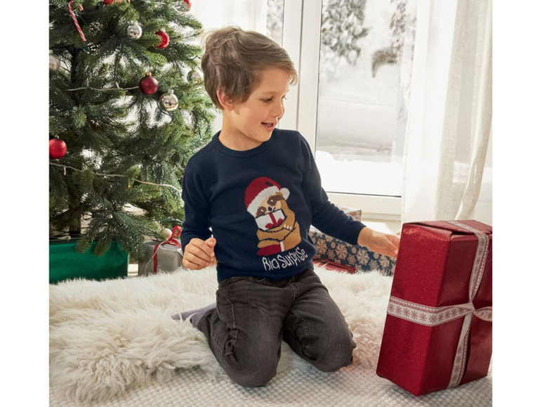  Zobrazit na celou obrazovku lupilu® Chlapecký vánoční svetr - Obrázek 5
