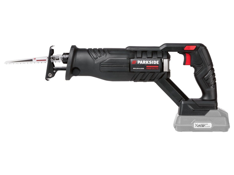  Zobrazit na celou obrazovku PARKSIDE PERFORMANCE® Aku pila ocaska PSSAP 20-Li C3, 2 Ah - Obrázek 2