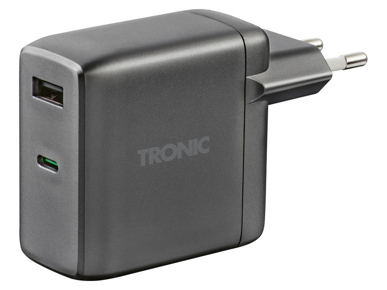  Zobrazit na celou obrazovku TRONIC® Duální power nabíječka USB-C PD 60W, GaN - Obrázek 2