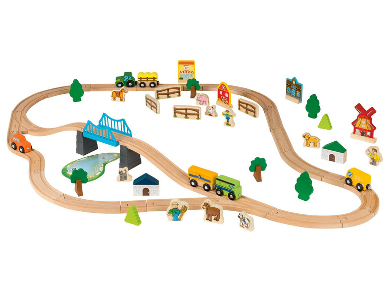  Zobrazit na celou obrazovku Playtive Dřevěná železnice - Obrázek 6