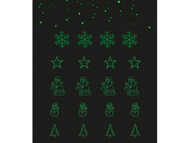  Zobrazit na celou obrazovku Melinera Laserový vánoční projektor - Obrázek 5