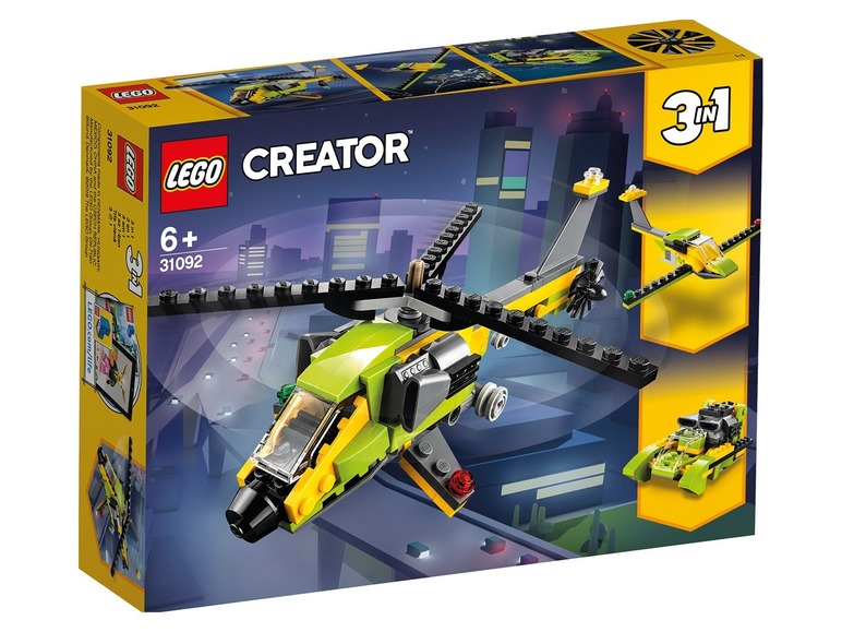  Zobrazit na celou obrazovku LEGO® Creator 31092 Dobrodružství s helikoptérou - Obrázek 1