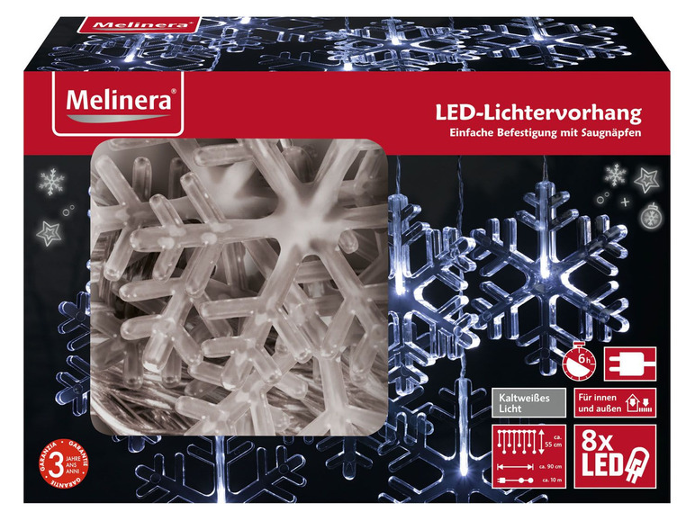  Zobrazit na celou obrazovku Melinera Dekorační světelný LED řetěz - Obrázek 5