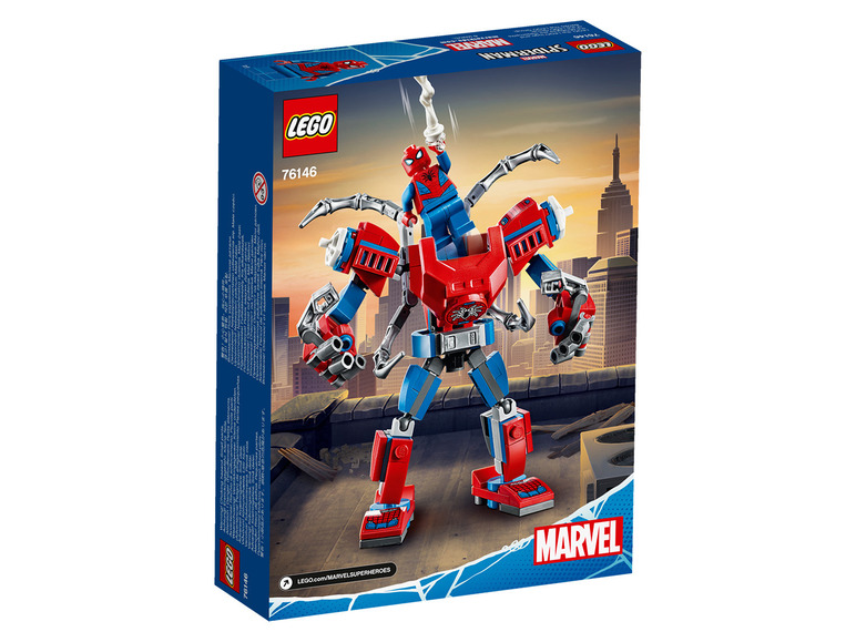  Zobrazit na celou obrazovku LEGO® Marvel Super Heroes 76146 Spidermanův robot - Obrázek 2