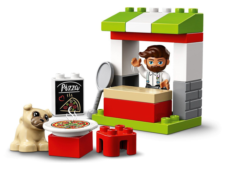  Zobrazit na celou obrazovku LEGO® DUPLO® 10927 Stánek s pizzou - Obrázek 3