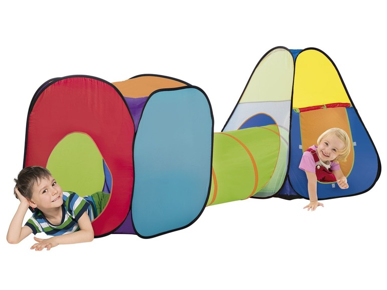  Zobrazit na celou obrazovku Playtive JUNIOR Dětský stan s tunelem - Obrázek 2