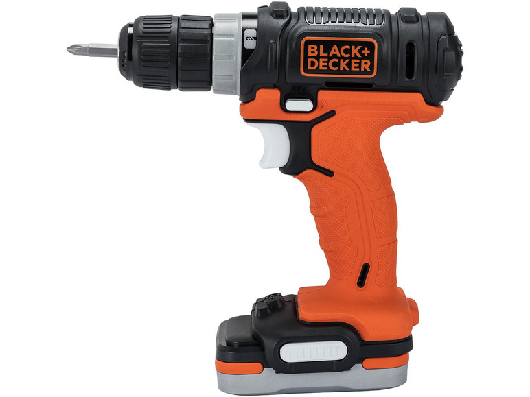  Zobrazit na celou obrazovku Black & Decker Aku šroubovák BCDD12S1 12 V / 1,5 Ah - Obrázek 2