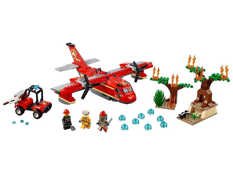  Zobrazit na celou obrazovku LEGO® City 60217 Požární letoun - Obrázek 4