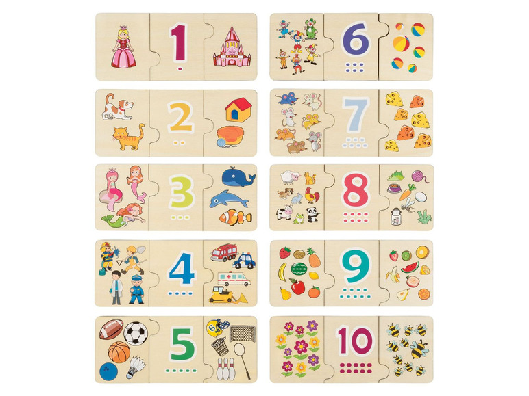  Zobrazit na celou obrazovku Playtive Dřevěné puzzle - Obrázek 5