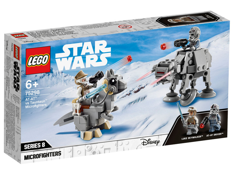  Zobrazit na celou obrazovku LEGO® Star Wars 75298 Mikrobojovníci AT-AT vs Tauntaun - Obrázek 1