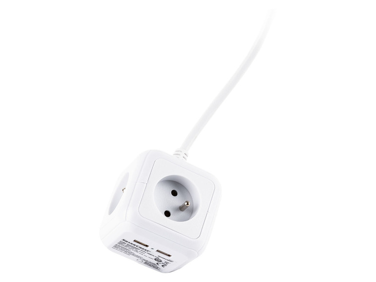  Zobrazit na celou obrazovku SILVERCREST® Zásuvková kostka s USB porty - Obrázek 2