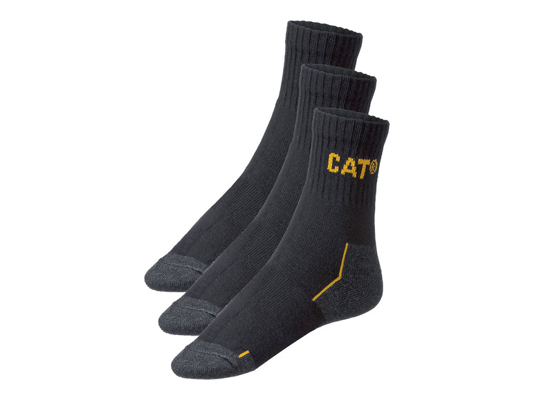 Caterpillar Pánské pracovní ponožky (39/42, černá)