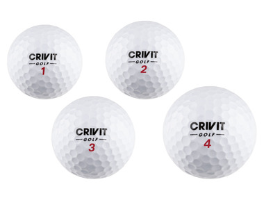 CRIVIT® Golfové míčky, 12 kusů