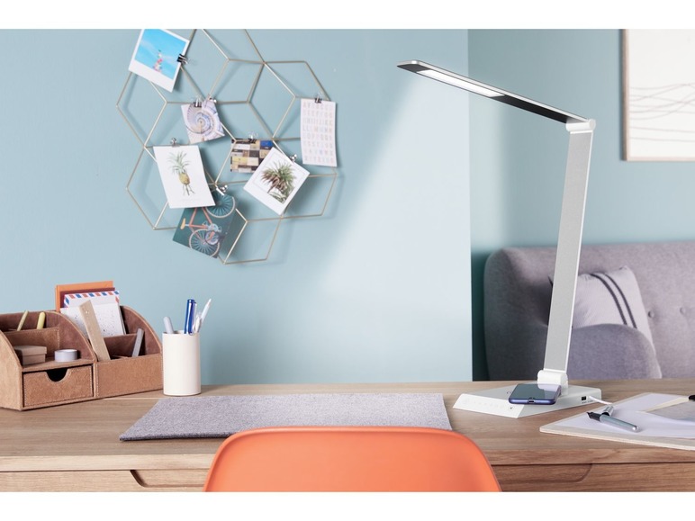  Zobrazit na celou obrazovku LIVARNO LUX LED stolní lampa s bezdrátovou nabíječkou - Obrázek 12