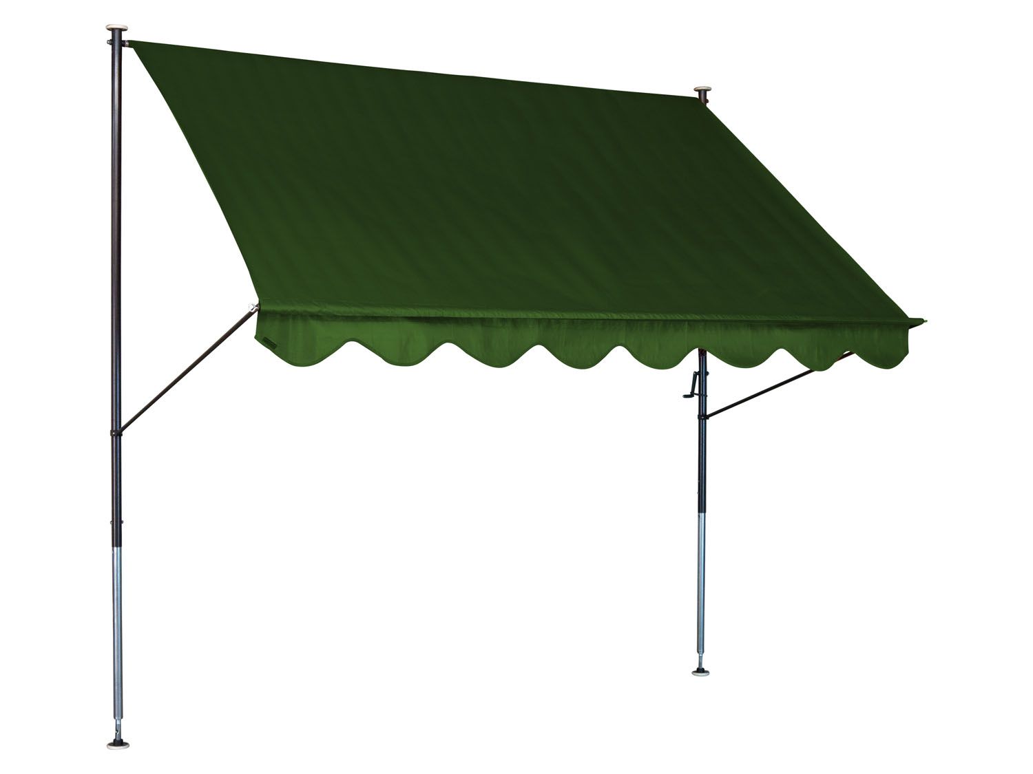 Angerer Upínací markýza Standard Uni s ruční klikou (zelená, 150 cm)