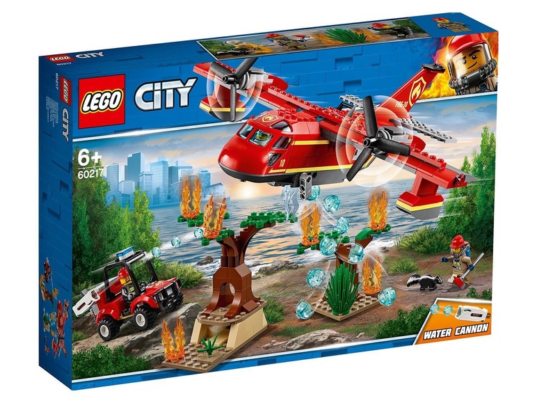  Zobrazit na celou obrazovku LEGO® City 60217 Požární letoun - Obrázek 1