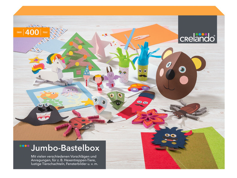  Zobrazit na celou obrazovku crelando® Kreativní box Jumbo - Obrázek 1