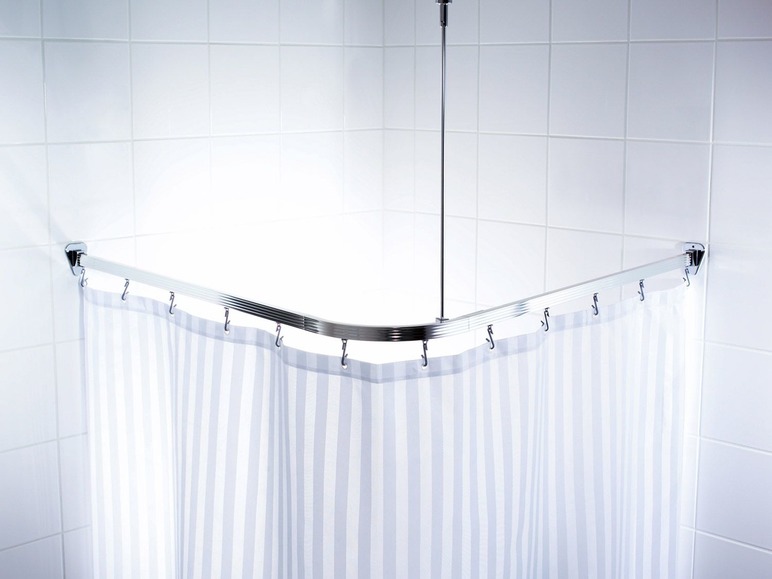  Zobrazit na celou obrazovku Ridder Tyč pro sprchový závěs, 90 x 90 cm - Obrázek 10