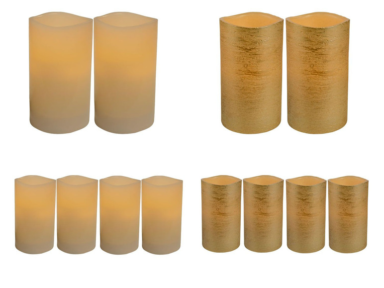  Zobrazit na celou obrazovku Melinera LED svíčky z vosku - Obrázek 1