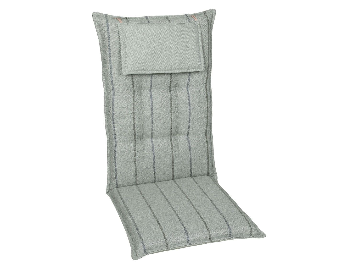 Go-De Textil Sada zahradních podsedáků (vysoká opěrka, 2 kusy, hnědá)