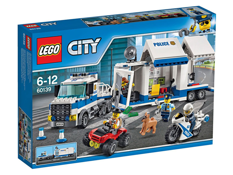  Zobrazit na celou obrazovku LEGO® City 60139 Mobilní velitelské centrum - Obrázek 1