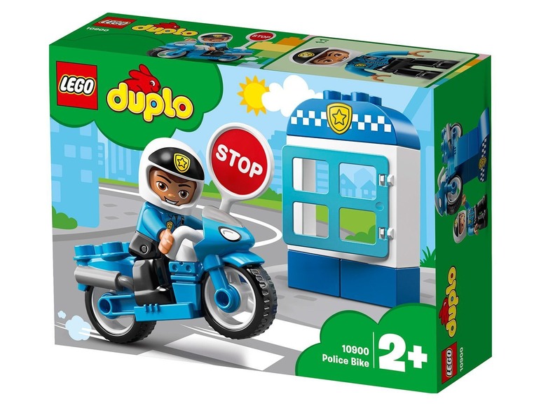  Zobrazit na celou obrazovku LEGO® DUPLO® 10900 Policejní motorka - Obrázek 2