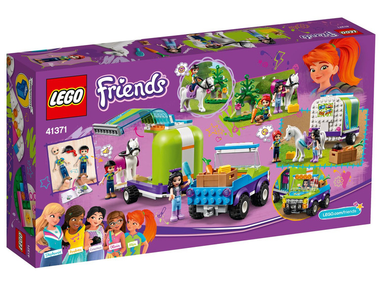  Zobrazit na celou obrazovku LEGO® Friends 41371 Mia a přívěs pro koně - Obrázek 2