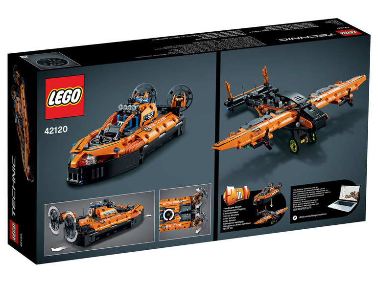  Zobrazit na celou obrazovku LEGO® Technic 42120 Záchranné vznášedlo - Obrázek 2