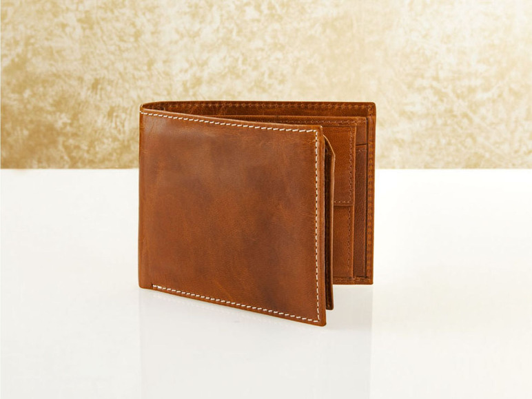  Zobrazit na celou obrazovku LIVERGY® Pánská kožená peněženka - Obrázek 4