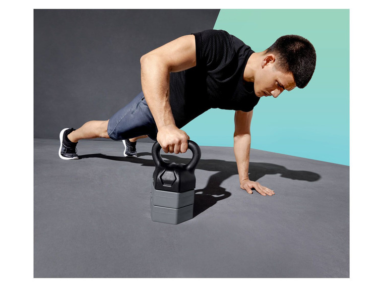  Zobrazit na celou obrazovku CRIVIT Sada činek se závažím kettlebell, 5 kg - Obrázek 10