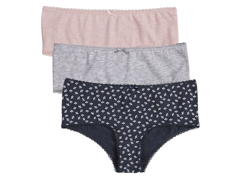  Zobrazit na celou obrazovku ESMARA® Lingerie Dámské kalhotky, 3 kusy - Obrázek 7
