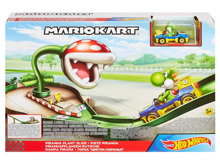  Zobrazit na celou obrazovku Hot Wheels Mario Kart Závodní dráha piranha - Obrázek 4