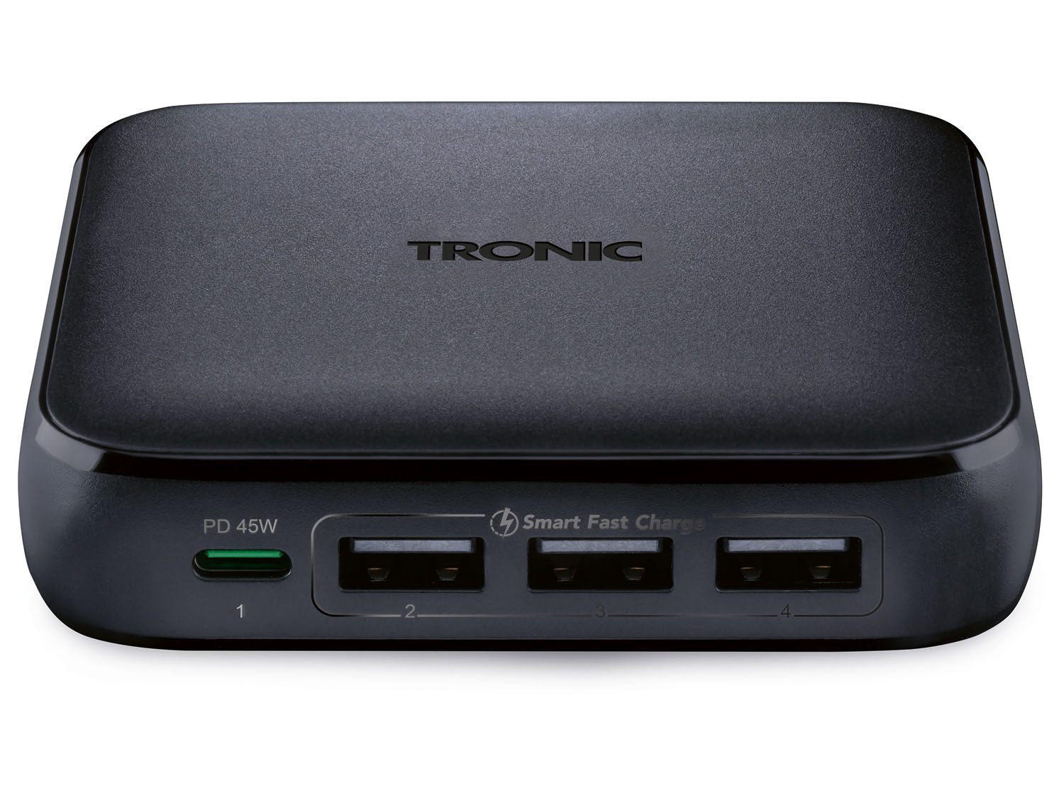 TRONIC® USB multi power nabíječka USB-C PD 65 W, GaN, 3xUSB-A