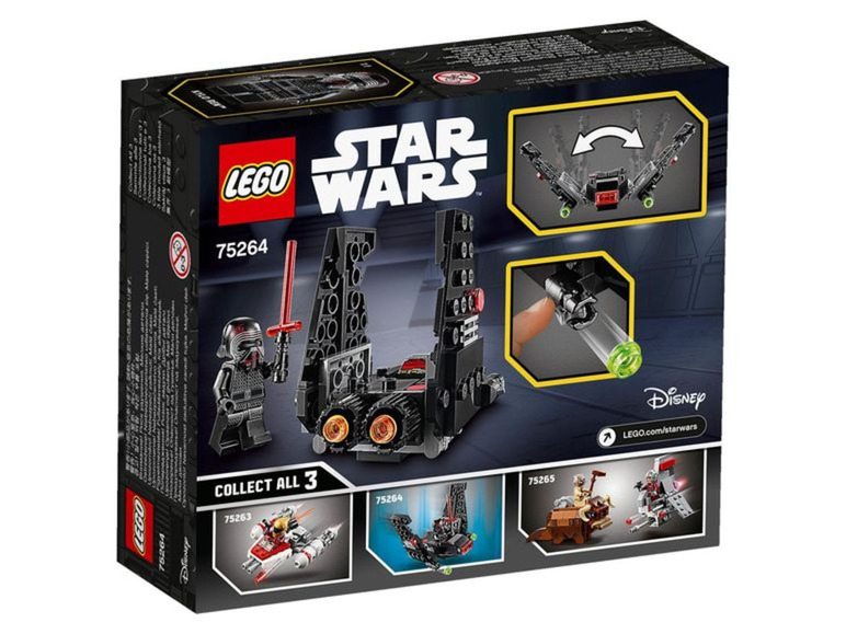  Zobrazit na celou obrazovku LEGO® Star Wars 75264 Mikrostíhačka Kylo Rena - Obrázek 2