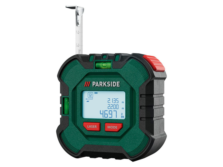  Zobrazit na celou obrazovku PARKSIDE® Laserový měřič vzdálenosti s měřicím pásmem PLMB 4 A1 - Obrázek 5