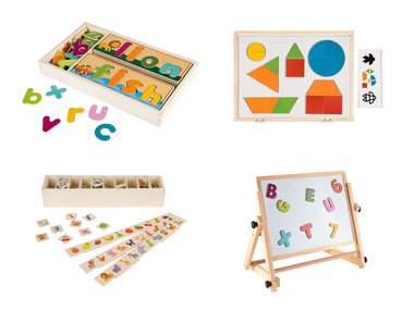 PLAYTIVE® Dřevěná výuková hra Montessori