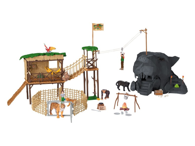  Zobrazit na celou obrazovku Playtive JUNIOR Dobrodružné safari s divokými zvířaty - Obrázek 1