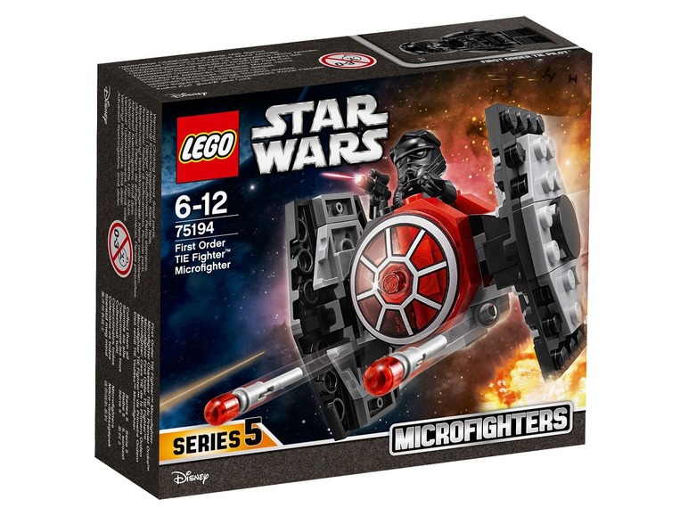  Zobrazit na celou obrazovku LEGO® Star Wars 75194 Mikrostíhačka Prvního řádu TIE fighter - Obrázek 1