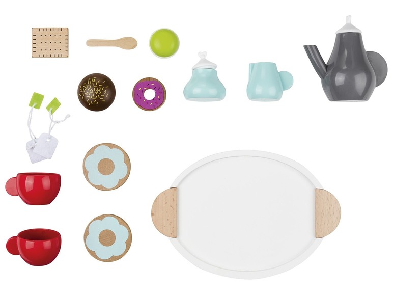  Zobrazit na celou obrazovku Playtive JUNIOR Sada dřevěného nádobí a pomůcek do kuchyně - Obrázek 6