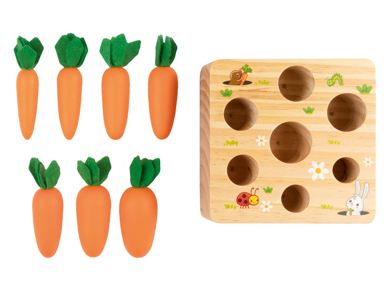 Zobrazit na celou obrazovku Playtive Dřevěná výuková hra Montessori, střední - Obrázek 6