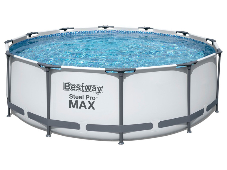 Zobrazit na celou obrazovku Bestway Bazén s ocelovým rámem Steel ProMAX™ s filtračním zařízením a bezpečnostními schůdky, Ø 3,66 x 1 m - Obrázek 6