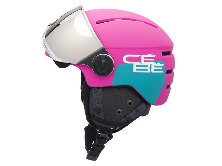  Zobrazit na celou obrazovku Cébé Dětská lyžařská helma Fireball Junior růžová - Obrázek 2