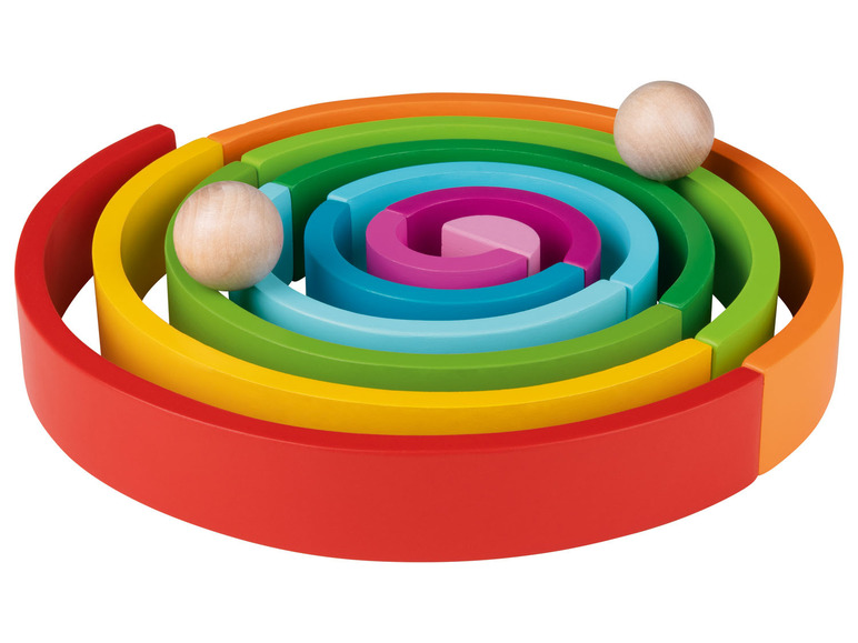 Zobrazit na celou obrazovku Playtive Dřevěná výuková hra Montessori, velká - Obrázek 9