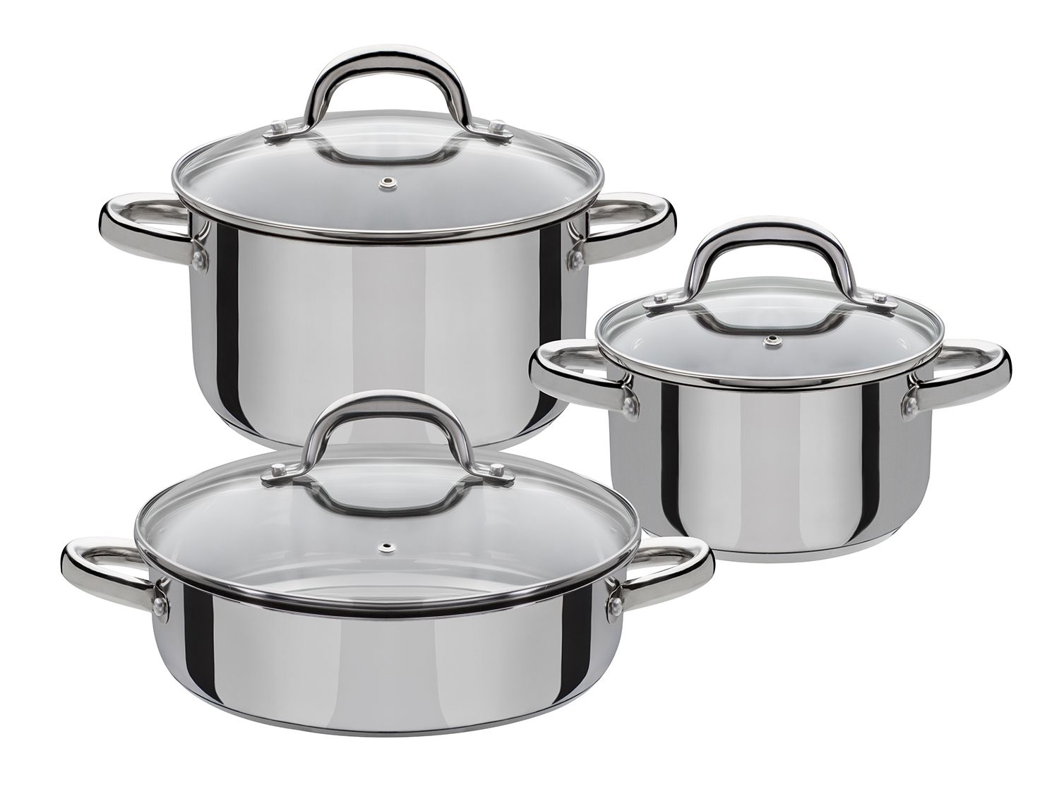 GSW Sada hrnců a pánví z nerezové oceli, Montreal (6dílná)