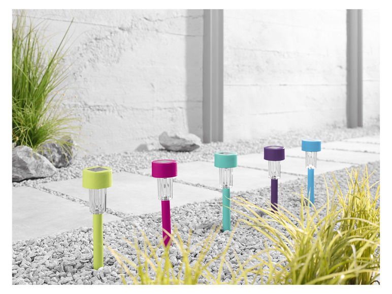  Zobrazit na celou obrazovku Melinera LED zahradní solární svítidlo, 5 kusů - Obrázek 4