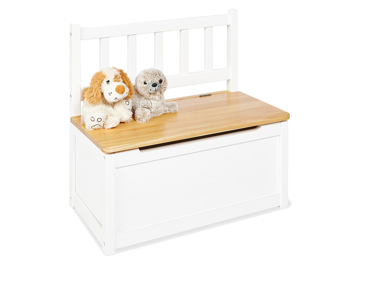 Pinolino Dětská lavice s úložným prostorem Fenna (bílá)