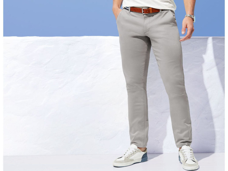  Zobrazit na celou obrazovku LIVERGY® Pánské chino kalhoty „Slim Fit“ - Obrázek 3